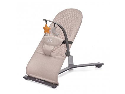 KINDERKRAFT Lehátko pohupujúce Mimi Beige, do 9kg