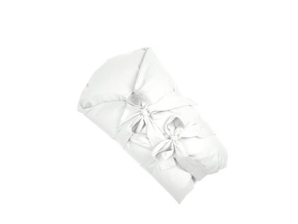 MIMIKO Zavinovačka páperová bavlnená Biela