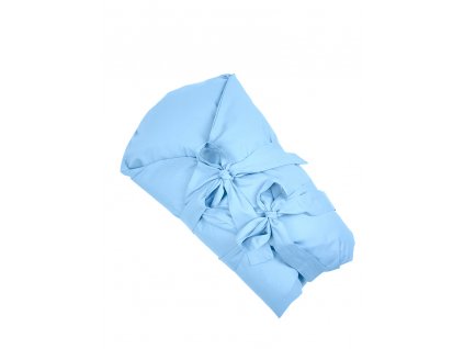 MIMIKO Zavinovačka páperová bavlnená Modrá