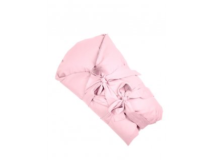 MIMIKO Zavinovačka páperová bavlnená Ružová