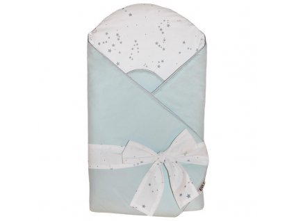 EKO Zavinovačka bavlnená s potlačou a kokosovým vnútrom Mint