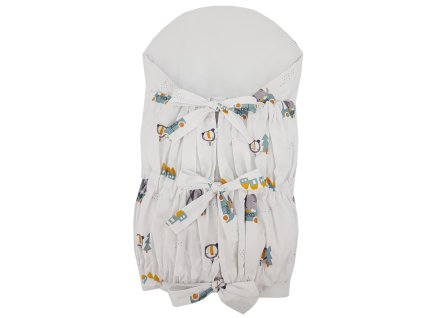 EKO Zavinovačka bavlnená s kokosom Cars 75x75cm