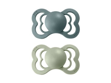 BIBS Supreme symetrické cumlíky zo silikónu 2ks - veľkosť 1