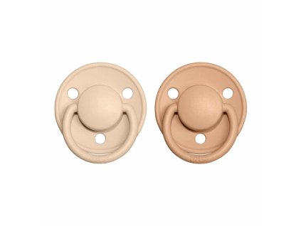 BIBS De Lux cumlíky zo silikónu 2ks - one size