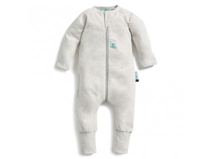 ERGOPOUCH Overal na spanie organická bavlna Layers Grey Marle 3-6 m, max 8 kg, 0,2 tog