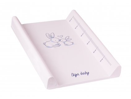 TEGA BABY Prebaľovacia podložka Zajačik ružová