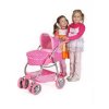 Multifunkčný kočík pre bábiky PlayTo Jasmínka ružový
