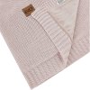 EKO Deka bambusová s kožušinovou podšívkou Rose Pink 100x80 cm