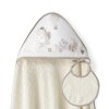 INTERBABY | OSUŠKA froté ZVIERATKÁ - krémová