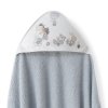 INTERBABY | OSUŠKA froté ZVIERATKÁ - sivá