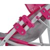 Detský športový kočík pre bábiky Milly Mally Natalie Prestige Pink