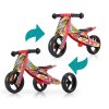 Detské multifunkčné odrážadlo bicykel 2v1 Milly Mally JAKE Red Cars