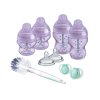 Set dojčenských fliaš advanced ANTI-COLIC, zmiešané veľkosti 9ks, Modrá