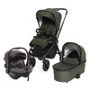 Set kočárek Move Cross 3 + hluboká korba Move XL 3 + autosedačka, All Black