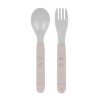 Set vidlička + lyžička, Šedá