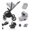 SET kočík Move+ korba+adaptéry+autosedačka+báza, Rocky Grey/Black