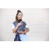 BOBA Nosič detí / šatka Classic Wrap Organic - Dark Gray