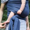 BOBA Nosič detí / šatka Classic Wrap - Vintage Blue