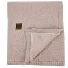 EKO Deka pletená s podšívkou Rose Pink 100x80 cm
