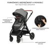 KINDERKRAFT Kočík kombinovaný 3v1 Esme Moonlight Grey