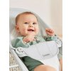 BABYBJÖRN Lehátko Balance Soft Silver White mesh, svetlá konštrukcia