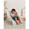 BABYBJÖRN Lehátko Balance Soft Silver White mesh, svetlá konštrukcia
