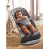 BABYBJÖRN Lehátko Bliss Anthracite Petal Woven, tmavá šedá konštrukcia
