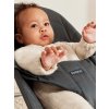 BABYBJÖRN Lehátko Bliss Anthracite Petal Woven, tmavá šedá konštrukcia