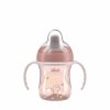 CHICCO Hrnček Training s držadlami pink, 6m+