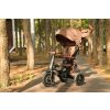 QPLAY Trojkolka Rito Deluxe Brown, 6 v 1, vek 10-72 mesiacov