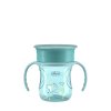 CHICCO Hrnček 360 Perfect X s držadlami teal, 12m+