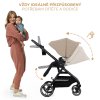 KINDERKRAFT SELECT Kočík kombinovaný Yoxi 3v1 Sand Beige