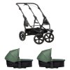 Tfk set duo2 frame 2025 - air chamber wheel + carrycot olive