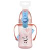CANPOL BABIES Tréningový hrnček Exotic Animals 240 ml RUŽOVÝ