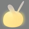 NATTOU Svetielko nočné silikónové so senzorom plaču Lapidou zajačik