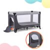 KINDERKRAFT SELECT Postieľka cestovná Leody doplnky Leody Grey, Premium