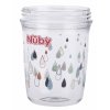 NUBY Hrnček Tritan netečúci s uškami 360°, 6 m+ svetlo sivý