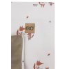 EKO Deka bavlnená obojstranná podšitá velvet Fox 100x80cm