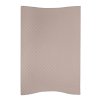 CEBA BABY Podložka prebaľovacia 2-hranná mäkká (48x70) Cosy Caro koralová