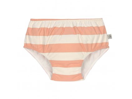 Swim Diaper 2023 Girls block stripes milky/peach 07-12 mon.