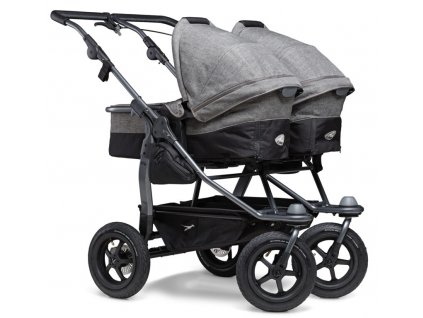 duo combi pushchair 2023 - air wheel prem. grey