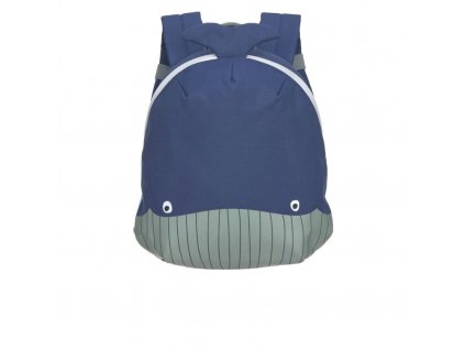 Tiny Backpack About Friends whale dark blue