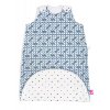 MOTHERHOOD Vak spací 2v1 ZIP-A-Round Beige mušelínový Blue Classics 3-18m 0,5 tog