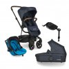 EASYWALKER Kočík kombinovaný Harvey3 Premium 4v1 Sapphire Blue/Sky Blue