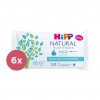 6x HiPP Babysanft Čistiace vlhčené obrúsky Aqua Natural 10 ks