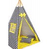 Dětský stan teepee Chevron yellow