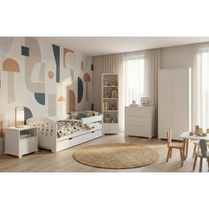 Dětská sestava Klasik včetně postele s úložným prostorem ( 5 el. )