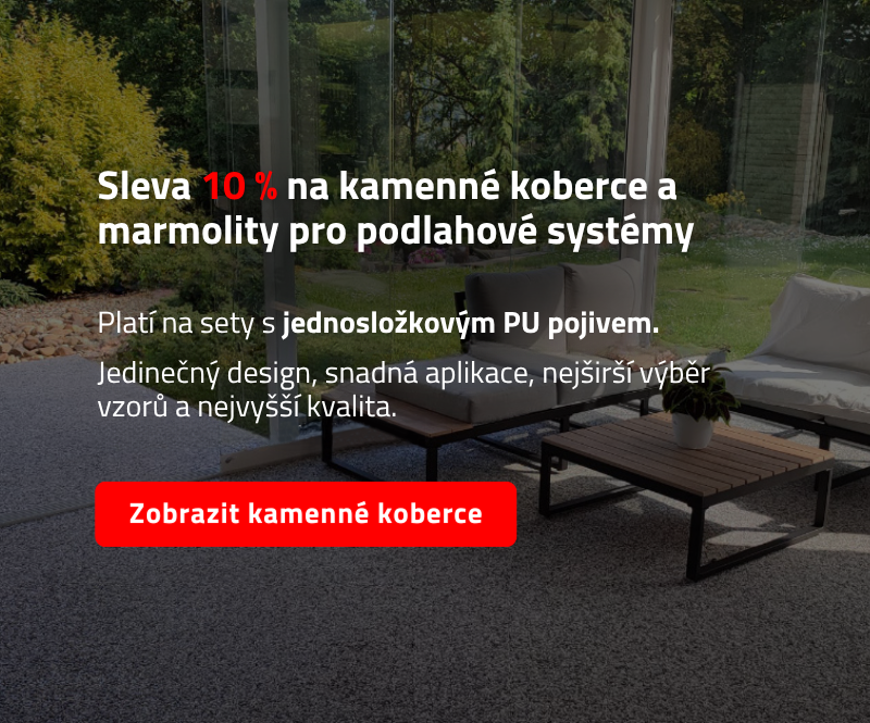Sleva až 10 % na podlahové systémy