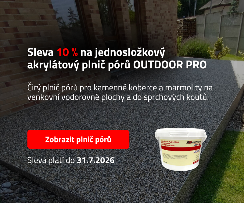 Sleva 10 % na plnič pórů OUTDOOR PRO