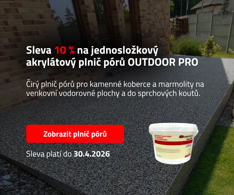 Sleva 10 % na plnič pórů OUTDOOR PRO